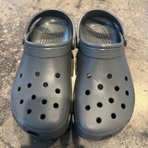 Charcoal Gray Crocs - Never Worn M10/W12